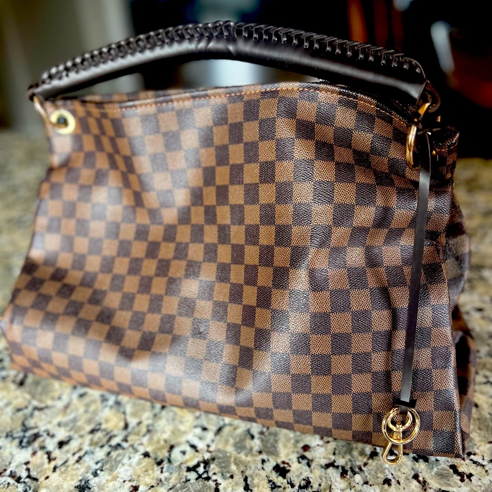 Checkered bag!